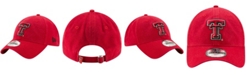 New Era Men's Red Texas Tech Red Raiders Basic 9TWENTY Adjustable Hat